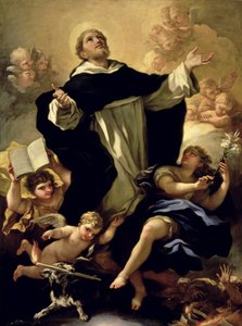 St. Dominic by Luca Giordano